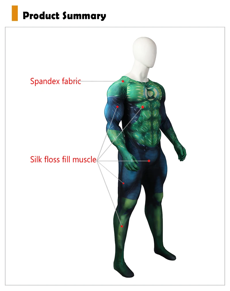 Movie-Green-Lantern-Lycra-Zentai-Cosplay-Silk-Floss-Fill-Unclehulk-12