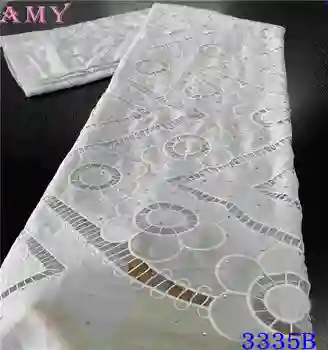 

Nigerian Cotton Swiss Voile Lace Material 2020 High Quality Embroidered African Dry Lace Fabric For Women Dress AMY3335B