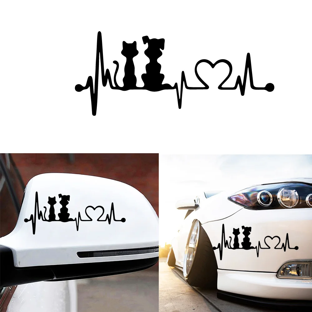 

Creative Dog Car Sticker Dogs Funny Wrap Vinyl For Auto Windows Body Decoration Accessories Car-styling