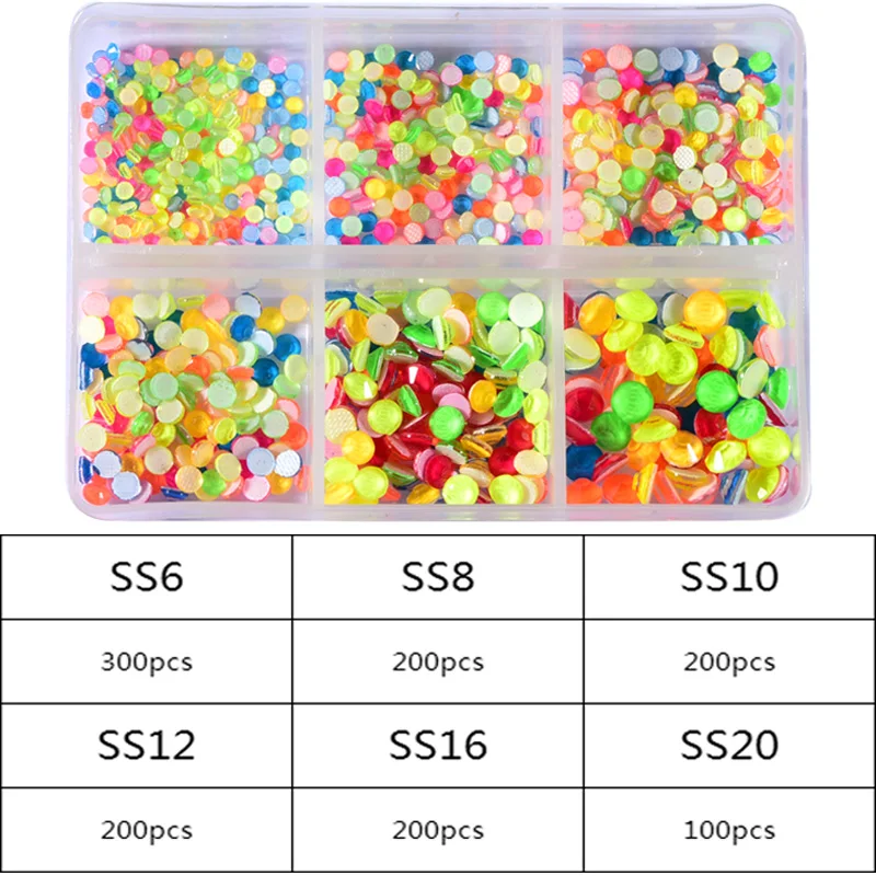 Neon Hotfix rhinestones 15