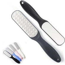 Nova dupla face pé rasp arquivo pele morta calo removedor pedicure pés arquivos ferramentas de cuidados com os pés profissionais