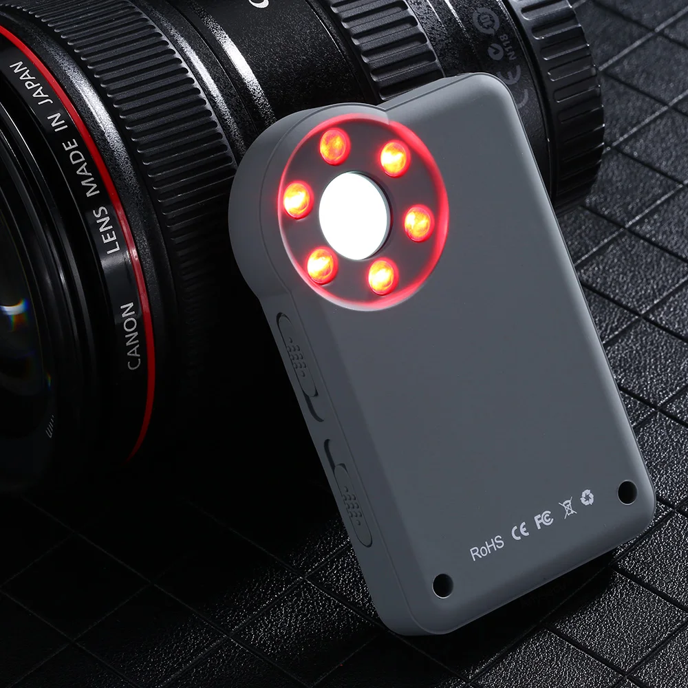 Original Proker Spy Hidden Camera Detector Audio Bug Detector Vibration Warning Anti-Candid Anti-Eavesdropping