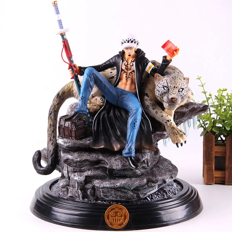

Anime One Piece Trafalgar D Water Law Figure One Piece Trafalgar Law GK Statue Action Figure PVC Collectible Model Toy