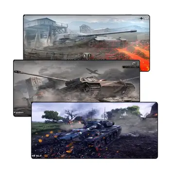 

Babaite World Of Tanks Wallpaper Keyboards Mat Rubber Gaming mousepad Desk Mat Speed/Control Version Large Gaming Mouse Pad