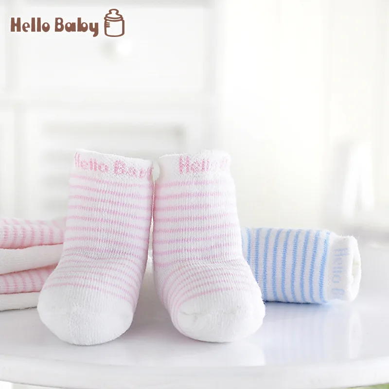 

Organic Socks Towel Socks Newborns Thick Pure Cotton Colored Cotton Infant Relent One Size Baby Tube Anti-slip Unisex