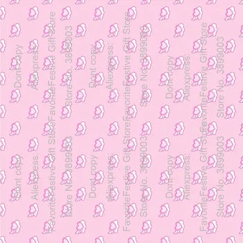 

Tots Cartoon Geometric Printed Polyester Cotton Fabric For Sewing Cloth Patchwork Needlework DIY Handmade Material