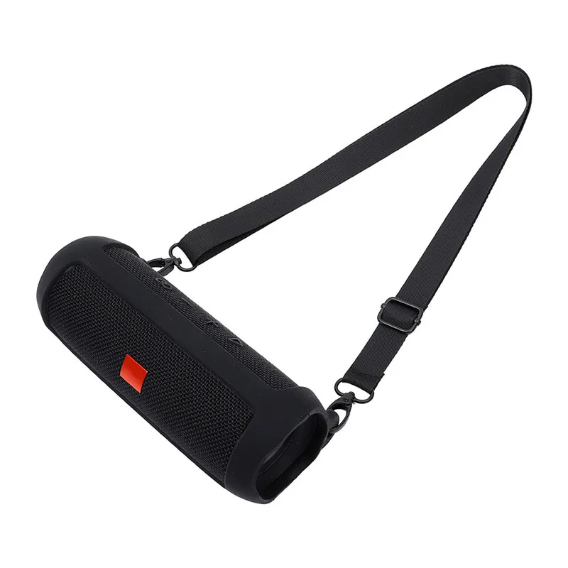 EPULA силиконовый защитный чехол для переноски, полый дизайн для JBL Flip 5, аксессуары для Bluetooth динамиков, Дорожный чехол, чехол