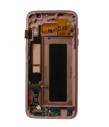 Original 5.5'' Display with the Burn-Shadow LCD with Frame for SAMSUNG Galaxy S7 edge G935 G935F Touch Screen Digitizer Assembly