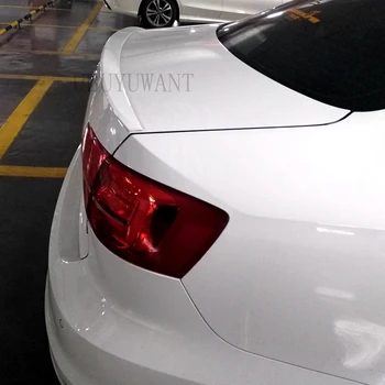 

ABS Plastic Primer Color Car Rear Tail Trunk Wing Decoration Spoiler For Volkswagen Sagitar Jetta2017 2018