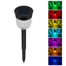 Солнечный светильник на лужайке, точечный светильник на открытом воздухе, дорожка, Точечный светильник, садовый пейзаж, светодиодный светильник на вилле, яркий мигающий уличный декоративный светильник