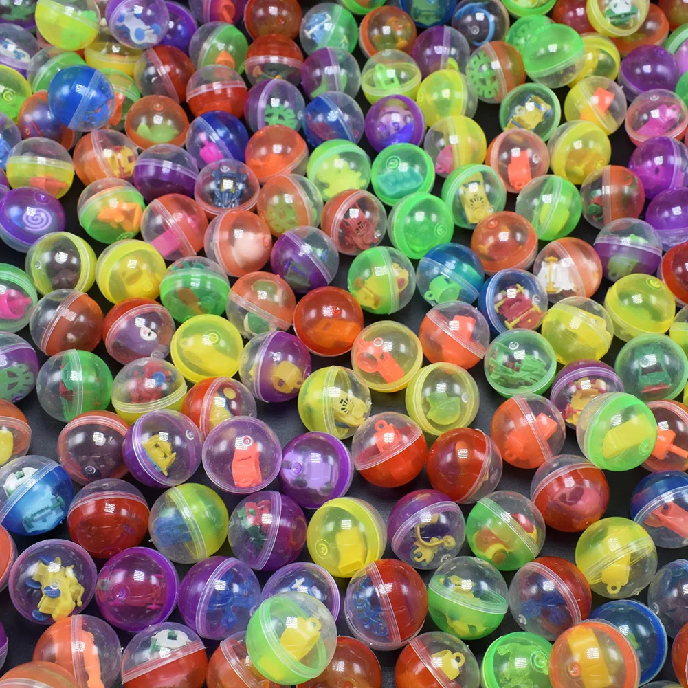 

32mm Mixed Capsule Toy Ball 1 One Yuan Coin Gashapon Machine Pai Pai Le Crane Machine Toy