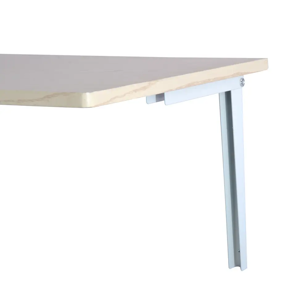 Homcom Mesa Plegable De Pared Para Cocina Y Comedor 60x40x15cm Mesa Auxiliar Color Blancomadera Madera