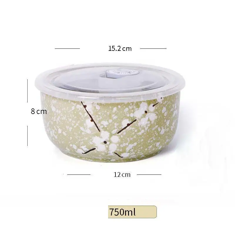 Рисовое мороженое Cuenco Cocina лапша Корейская Vajilla Ramen сервировка кокосовое фруктовое керамическое суп Кухня Обеденный бар керамическая чаша - Цвет: Version Q