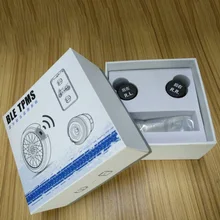 2 шт./компл. 3V мотоциклов шины Давление монитор Беспроводной 100-130kpa Водонепроницаемый из АБС-пластика