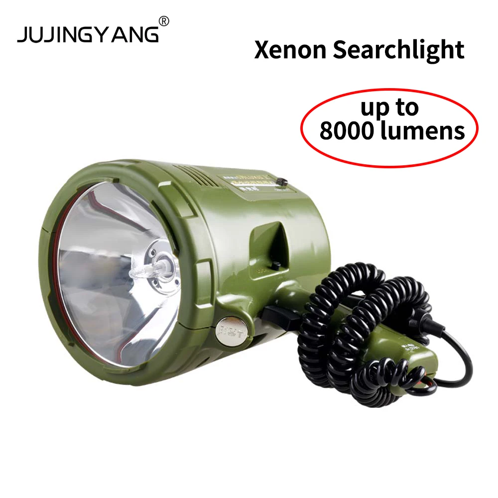 Xenon Searchlight Super Bright Lamp HID High Power Flashlight 220W 12V For Car Outdoor Camping Climbing Fishing Hunting Emergenc | Лампы и