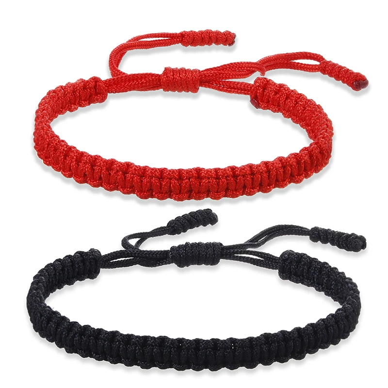 Handgemaakte armband geweven touwarmband Handgemaakte drakenknoop gelukstouwarmband traditionele Chinese knopen voor welvaart en bescherming - België