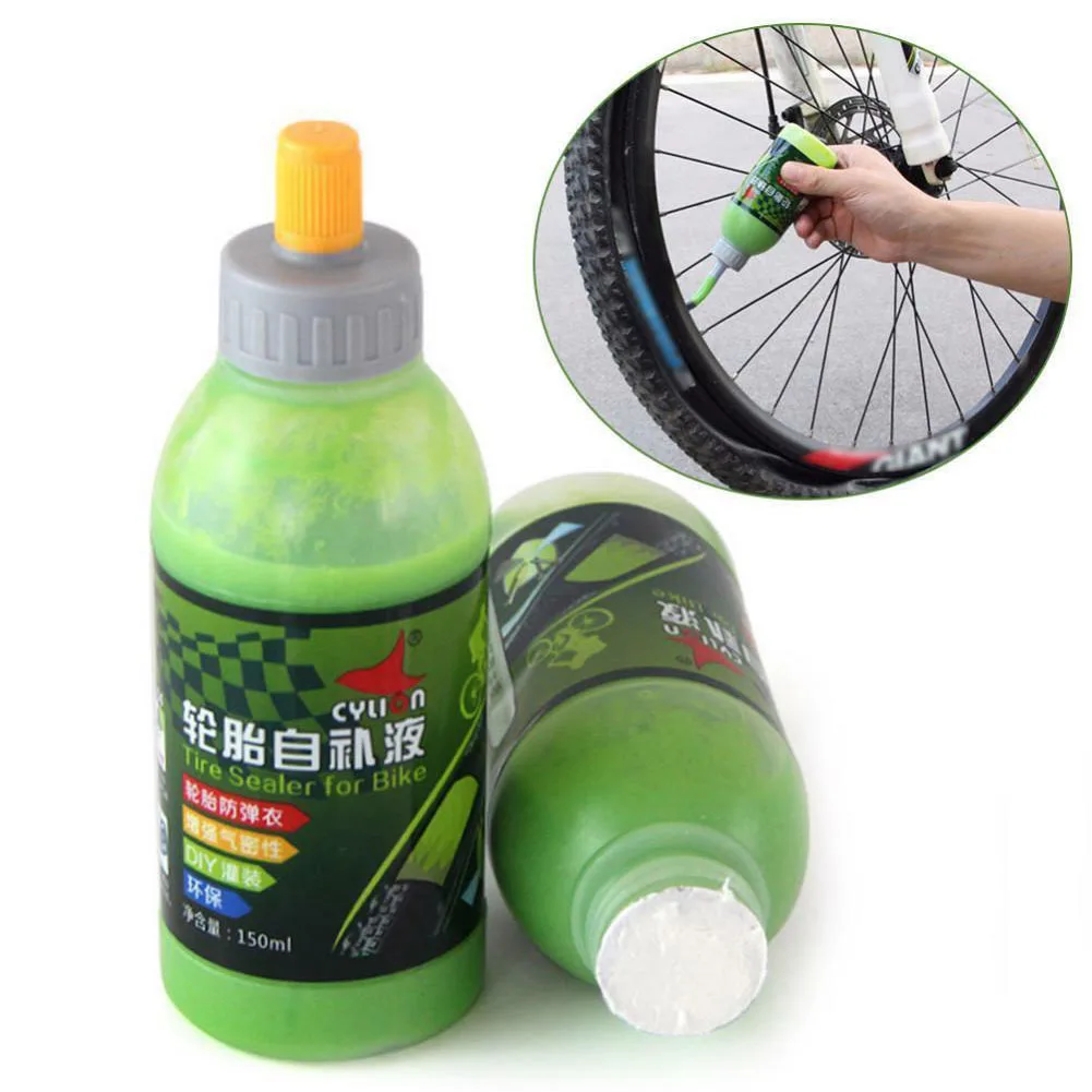 

150ML Bicycle Tire Repair Liquid Self-rehydration Home Mountain Bike Tire Fluid Bicycle Repair Parts Sealant