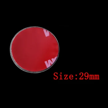 

29mm Car Badge Engine Multimedia Mouse Button Cover Sticker For Mercedes Benz AMG GLC GLE CLA GLA W205 W211 W213 Car Accessories