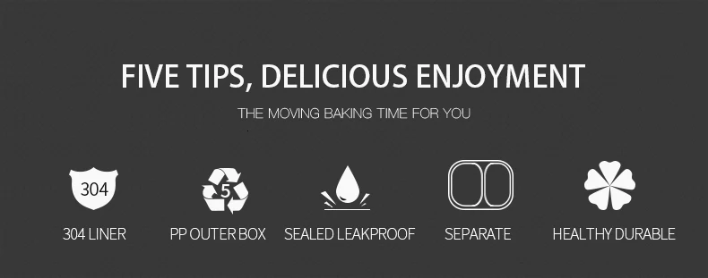 WORTHBUY японский детский Ланч-бокс герметичный Bento box 304 контейнер для еды из нержавеющей стали для детей школьная коробка для еды