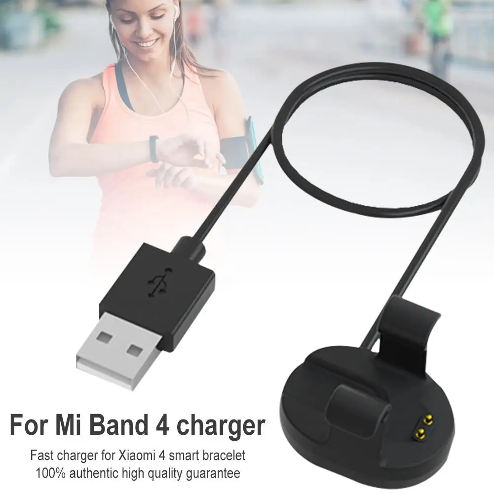 Зарядный кабель для Xiao mi Bracelet 4 с зажимом типа без повреждения экрана USB кабель для зарядки с адаптером зарядное устройство для mi Band 4
