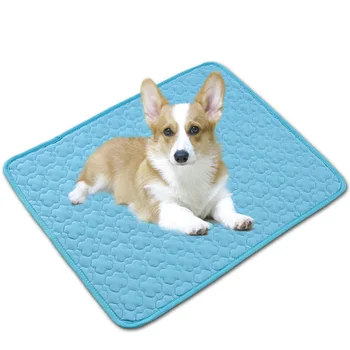 

Washable Dog Cooling Mat Pets Diaper for Small Medium Large Dogs Summer Dog Bed Breathable Eco-Friendly Summer Mat Ice Pads