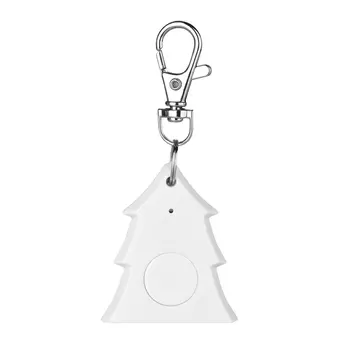 

Mini Christmas Tree Anti-lost Keychain GSM GPRS GPS Tracker Locator Device Smart Tag Bluetooth Alarm Keychain Wireless Finder