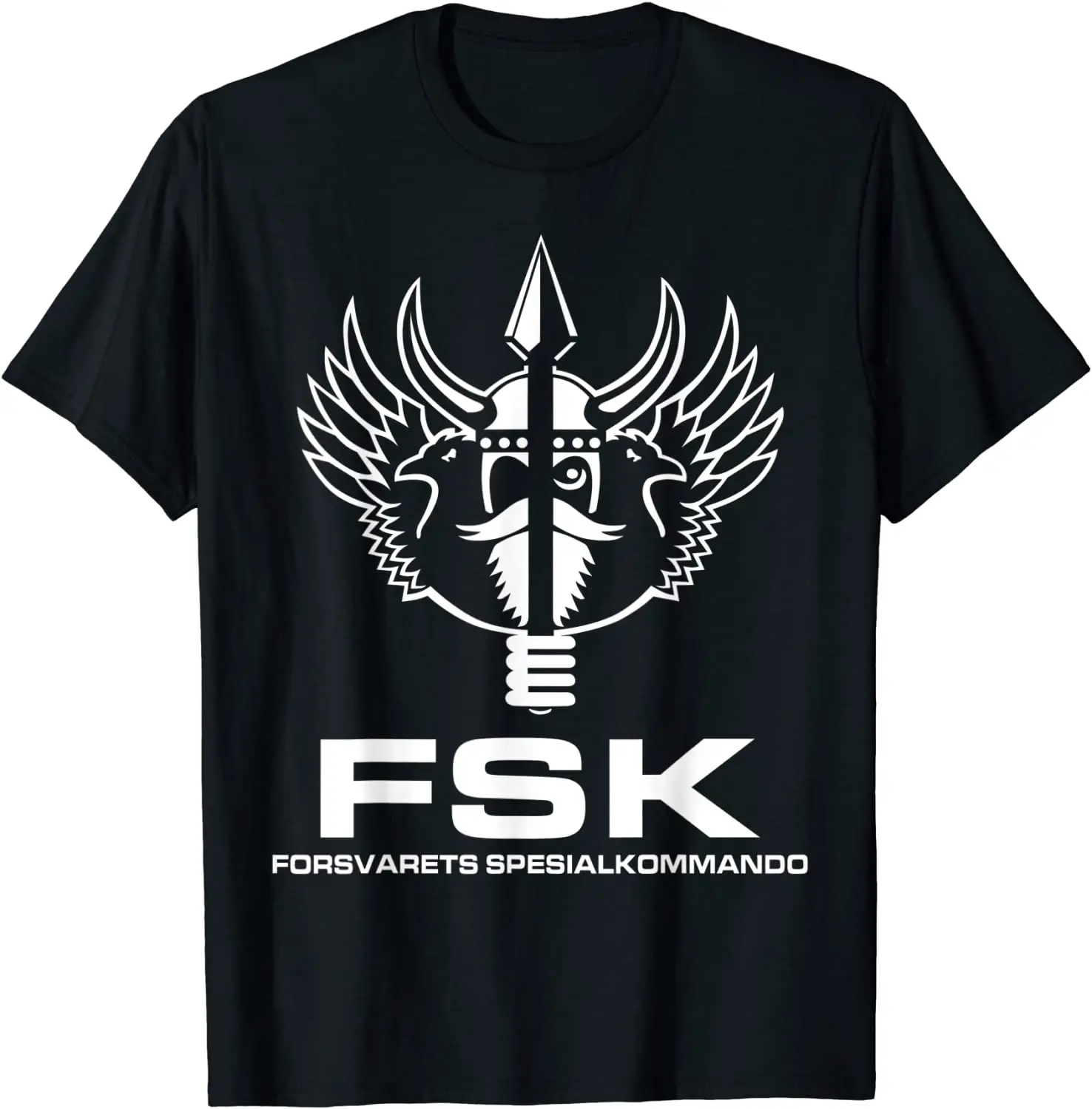 Футболка норвежского флота FSK Vikings спецназ 1 сторона | Мужская одежда