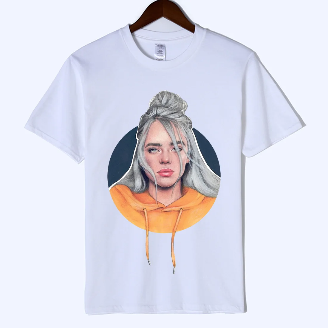 Billie Eilish Футболка мужская/wo Мужская 90s винтажная уличная футболка в стиле хип-хоп футболка с забавным принтом мужские футболки Xxxtentacion