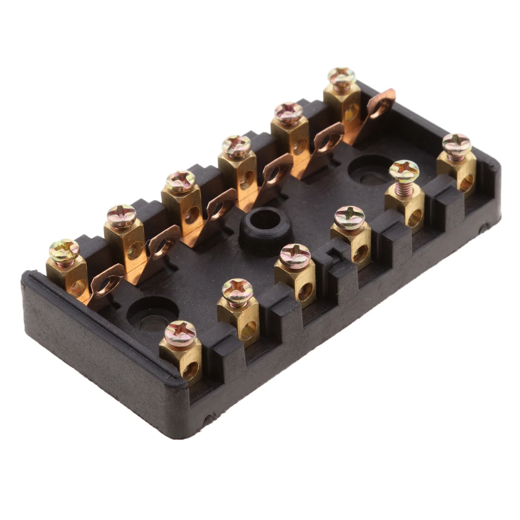 Universal 6 Way GBC Fuse Fuse Box Screw Down Fuse  For Car Truck