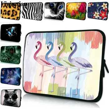 

Laptop Notebook Case Neoprene Tablet Sleeve Bag 10 10.2 11.6 13.3 12 13 14 15 15.6 17.3 17 Women Prints Briefcase Computer Bags