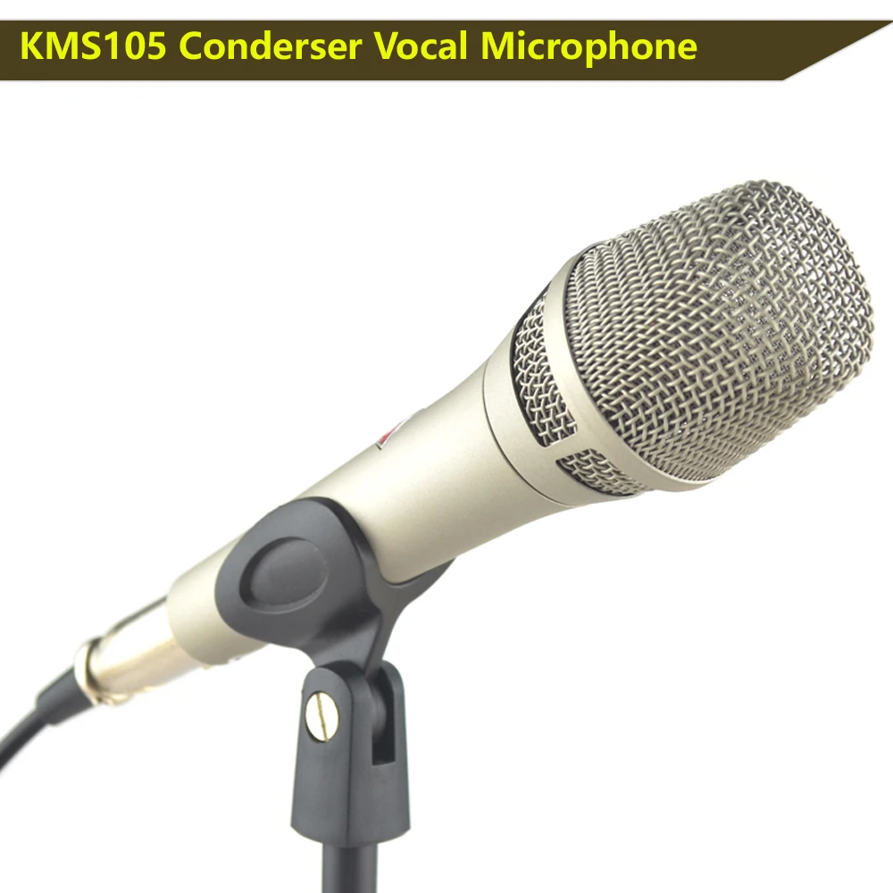 Tanio Profesjonalny mikrofon wokalny mikrofon KMS105 Studio klasy