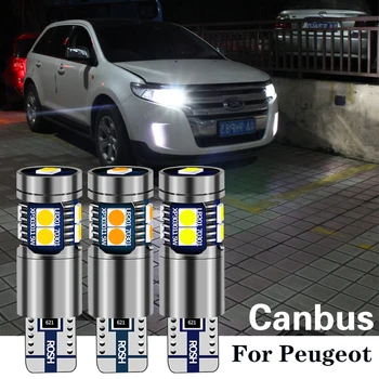 

1pcs W5W T10 194 Canbus LED Clearance Light Car Parking Bulb Lamp For peugeot 206 307 407 508 307 sw 308 406 301 5008 2008 408