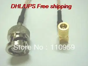 

DHL/EMS Hot 100 pcs BNC Male to SMB Female Jack Right Angle RG316 Jumper-A2