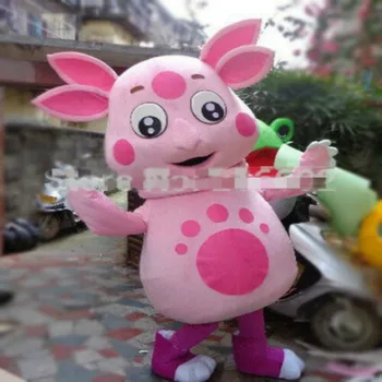 

Halloween Pink Mascot Costume Cosplay Party Dress Outfits Carnival Adults Furry Suits Game Dress Christmas Easter Ad Clothes