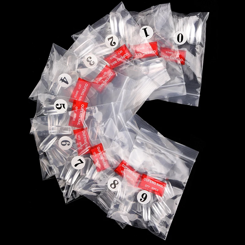 500 штук/1 посылка накладные ногти Советы Ясно пальцев на руках полный никаких следов карты нейл-арта практика акриловые УФ-гель лак для того, чтобы