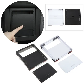 

For Tesla Model 3 Accessories Car Inner Console Armrest ABS Hidden Storage Box Cover Trim Case Replacement 2017 2018 2019