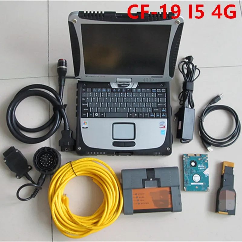 

for bmw icom a2 with laptop cf19 touch screen 500gb hdd ista expert mode multi languages full set ready to use