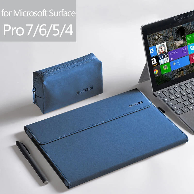 Новинка 2019 чехол для ноутбука планшета Microsoft Surface Pro 7 / 6 с подставкой держатель 5 4