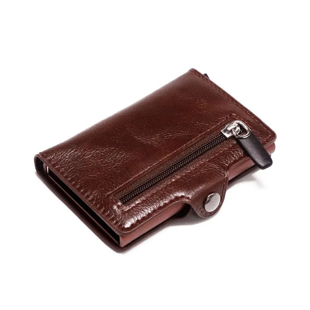 RFID Business Credit Card Holder para homens,