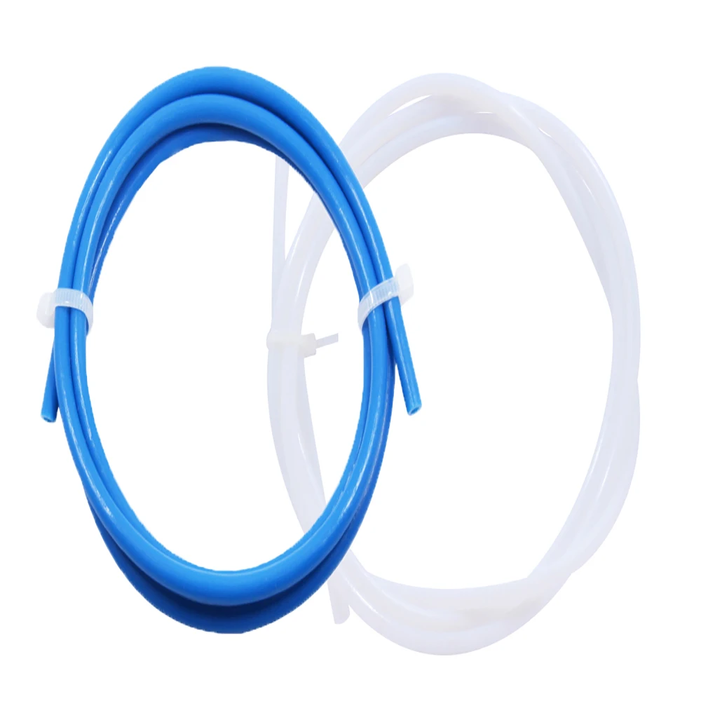 1M PTFE Tube Teflonto Pipe PC4-01 Straight Pneumatic Fitting Push Connect+Quick Fitting Bowden For Ender 3 CR10 3D Printer Parts