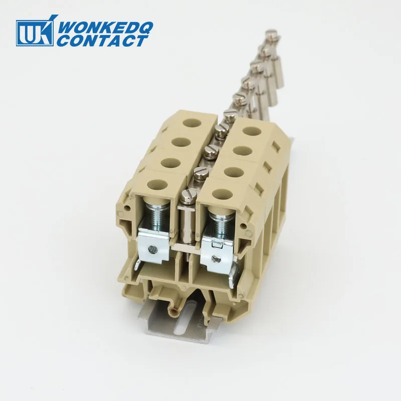 Weidmuller SAK 35Q-10 тип клеммный блок аксессуары фиксирующий мост для SAK-35EN din-рейку клеммные блоки