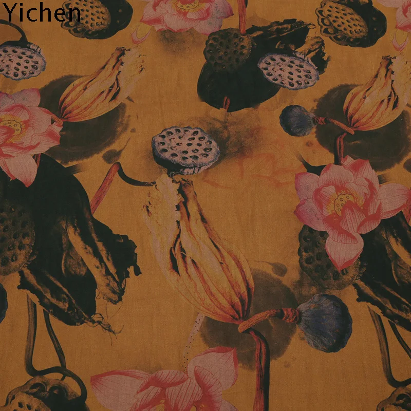 Ограниченный размер 44 мм натуральный шелк Gambiered Guangdong Марля настоящая шелковая ткань одежда халат материал Винтаж