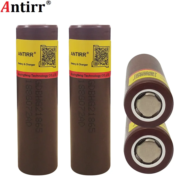 antirr HG2 18650 3000 мАч перезаряжаемый аккумулятор для электронных сигарет мощность нагнетания 30A и избыточному току