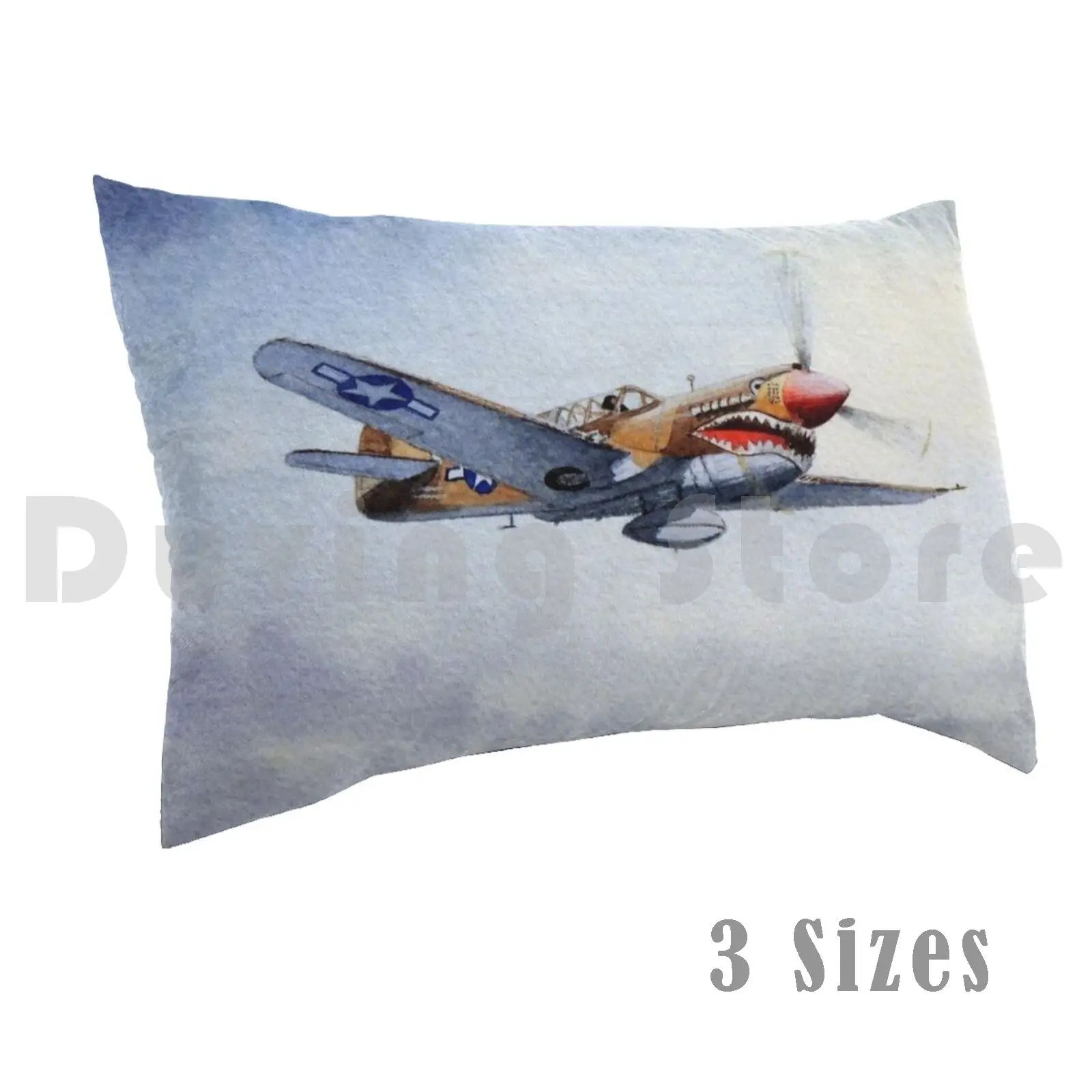 

P-40 Warhawk Pillow Case DIY 50x75 P40 P40 Paintings P40 Paintings And Warhawk Paintings Classic Wwii Art