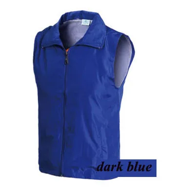 dark blue 1 шт./партия, одежда для безопасности для мужчин, унисекс, открытый волонтерский работник, рабочая куртка унисекс жилет Рабочие Комбинезоны для женщин - Цвет: dark blue