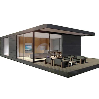 

Custom make steel structure prefab house 2 beds prefabricated house