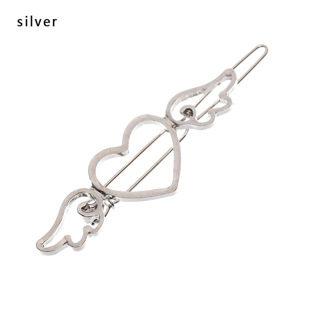 Style 8-S(2Pcs) 1 шт., модные женские Геометрические заколки для волос, заколки для волос, Звездный зажим для волос сердце, нежные заколки для волос, заколка для волос, ювелирные изделия для волос, аксессуары для волос - Цвет: Style 8-S(2Pcs)