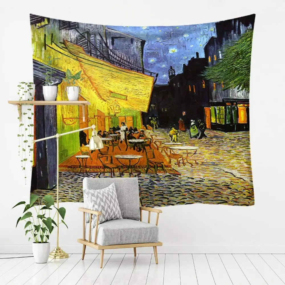 

Famous Painting of Vincent Van Gogh Outdoor Cafe Bohemian Hippie Spiritual
