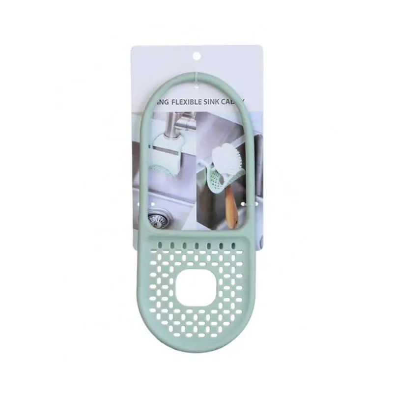 Sink Shelf Soap Sponge Drain Rack Bathroom Holder Kitchen Storage Suction Cup