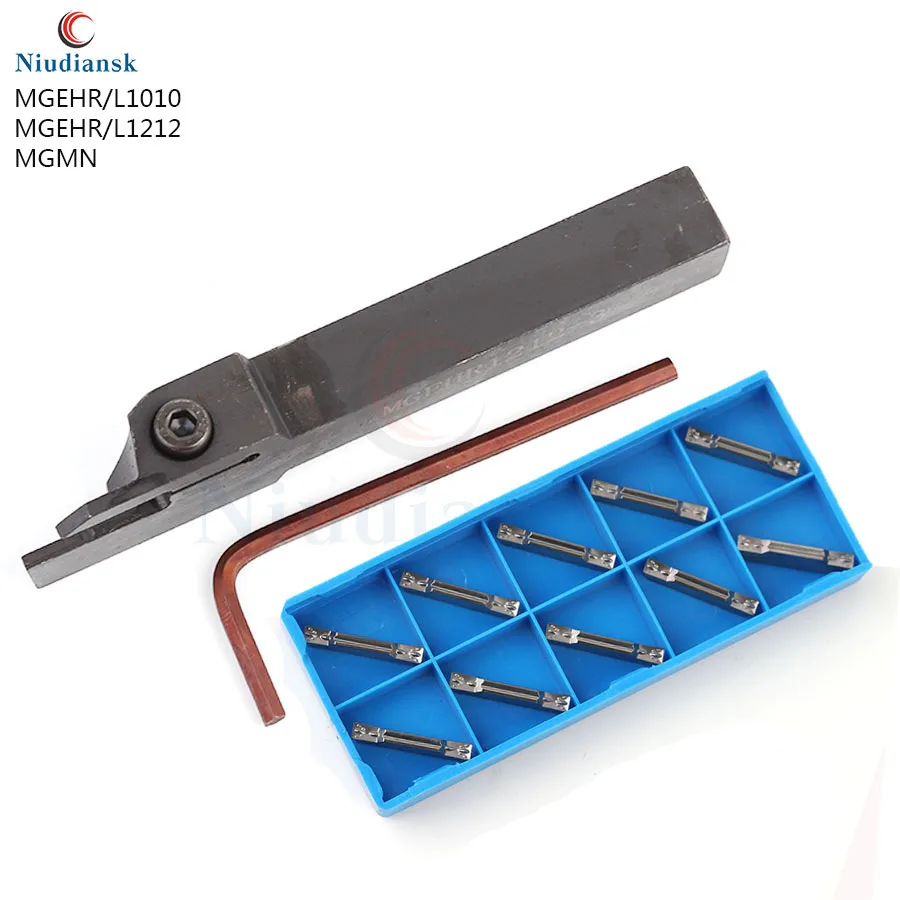 Portaherramientas MGEHR1010-2 Para Torno CNC – Soporte De Ranurado Para Insertos MGMN200 (acero Aleación)